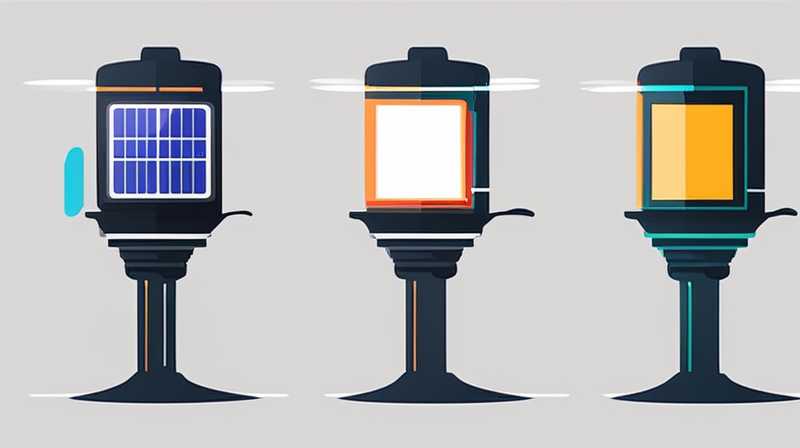 How to disassemble the photovoltaic panel of a solar lamp