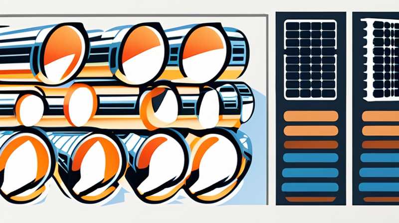 How much is a ton of waste solar tubes?