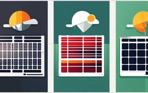 How to calculate v and w of solar panels