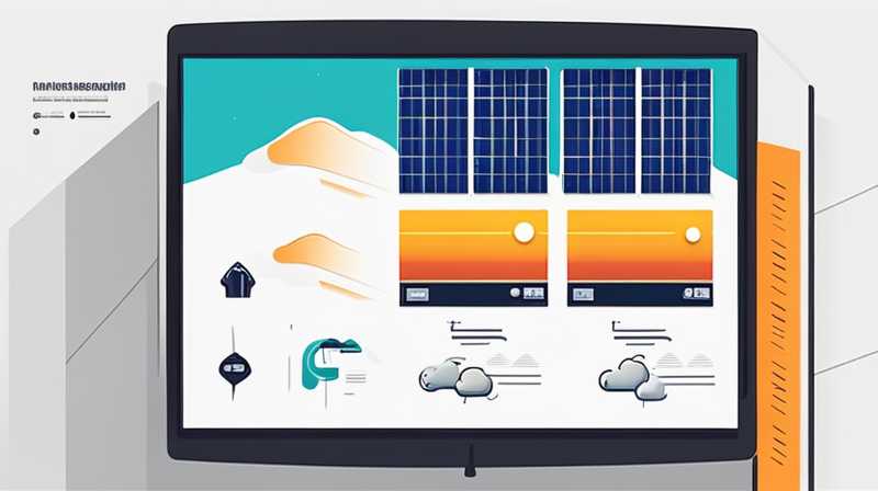 How to use solar energy in fresh air system