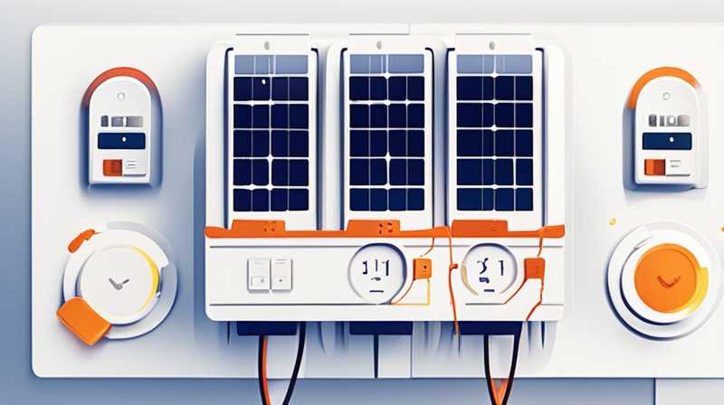 How much current power does the solar panel charge at 8A?