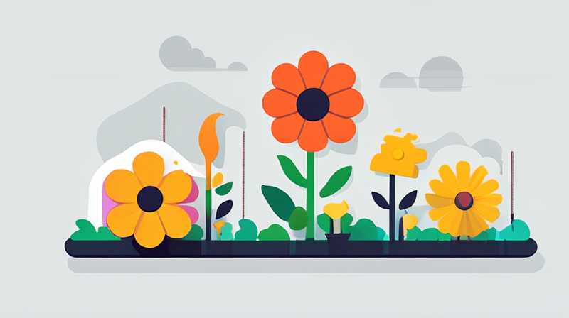 What flowers can be grown with 2 hours of solar energy?