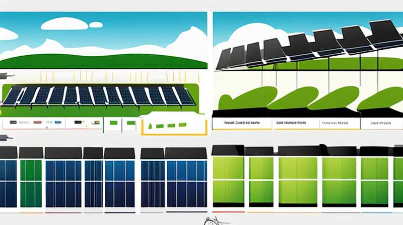 How many kw solar energy can be installed per acre of land?