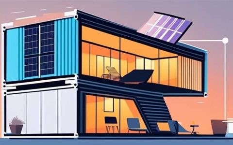 How to install solar energy in container houses
