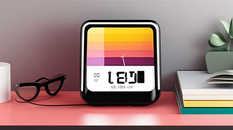 How to turn off the alarm clock of solar charger alarm clock desk lamp