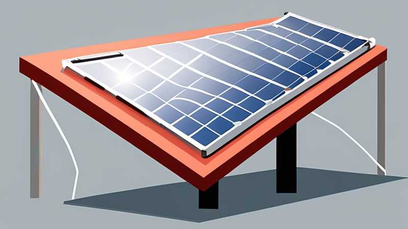 How to install color steel solar panel