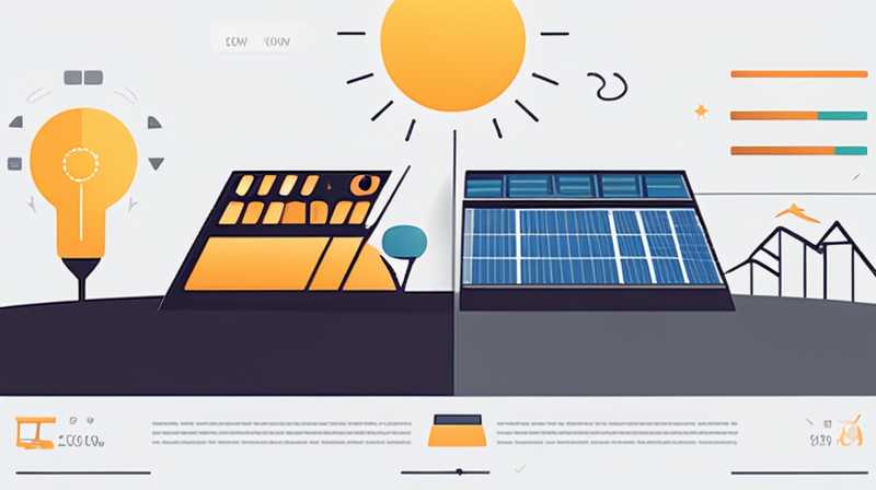 How to calculate solar power consumption