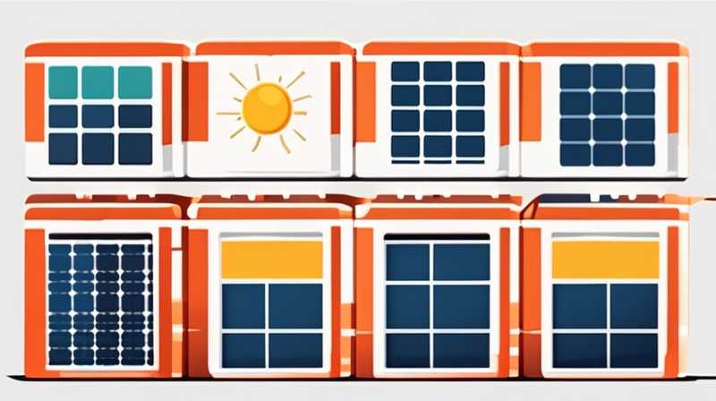 How to connect double-open solar panels