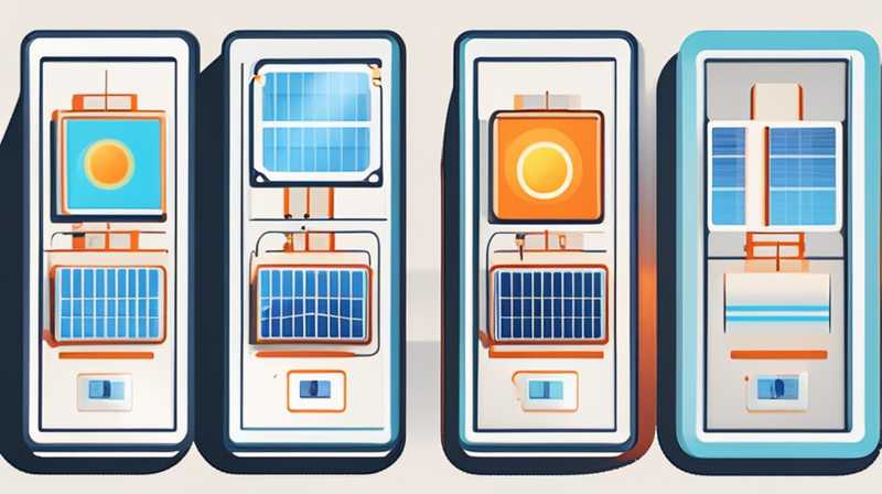 How to connect the solar integrated machine to electricity