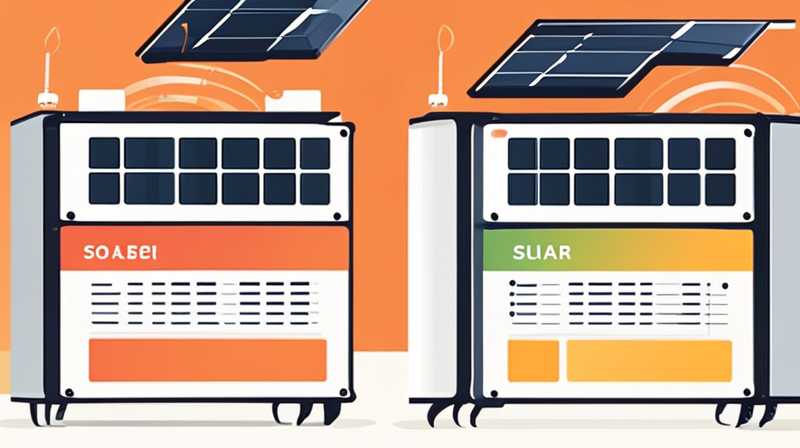 How to connect solar energy headers in series