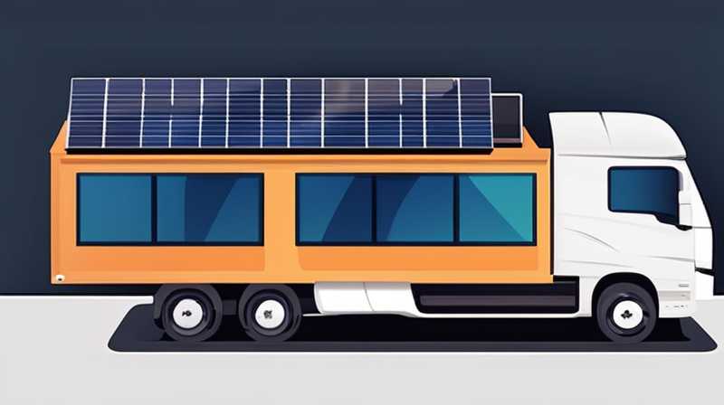 How to install solar panels on a bed truck