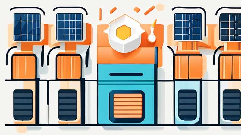 How do solar cells provide stable power supply?