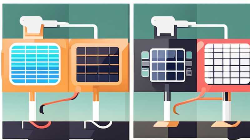 How many watts is a 1 meter solar panel