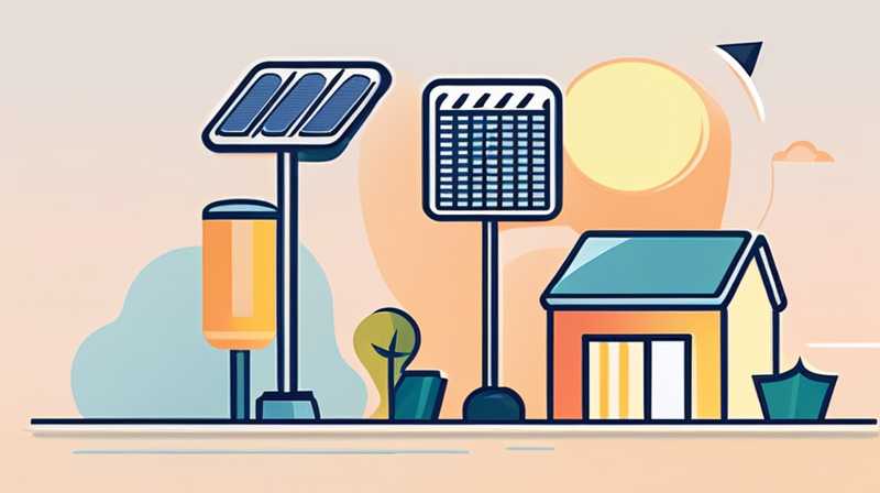 How to connect solar street lights to mobile phones