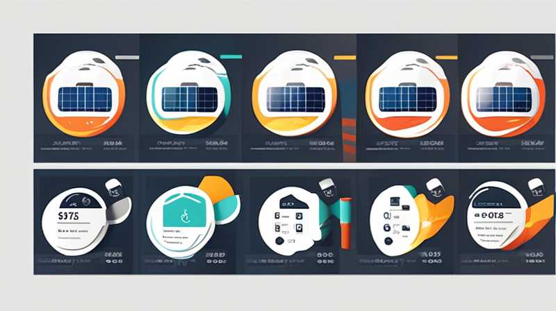 What is the function of solar labels?