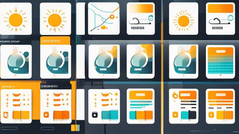 How long does solar monitoring require sunlight?