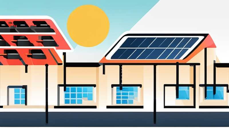 How to connect solar cell pipeline diagram