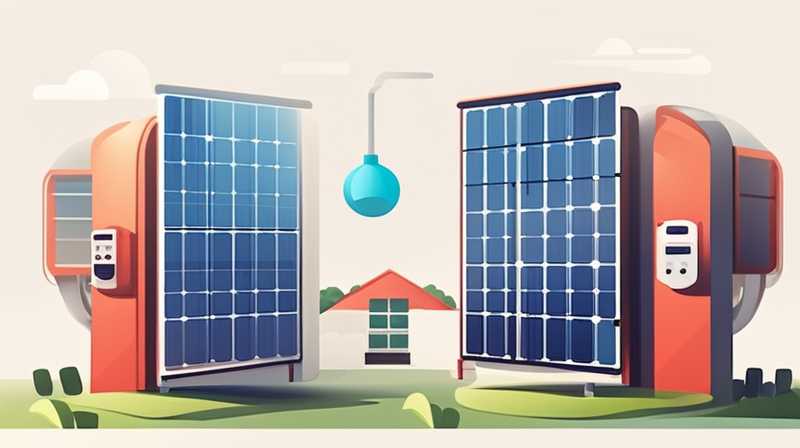 How about decorating a solar panel factory