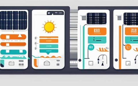 How does the solar smart system use electricity?