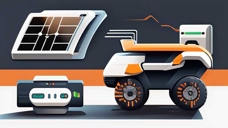 How to charge a small four-wheeler with solar power