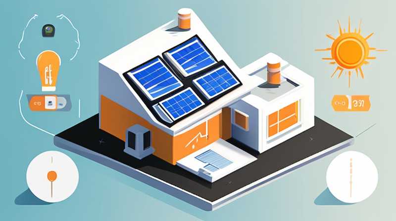 How to change solar energy to double tube