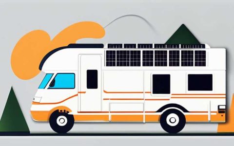 How to clean the solar panels on the roof of a motorhome