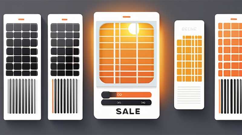 How to sell solar lights offline