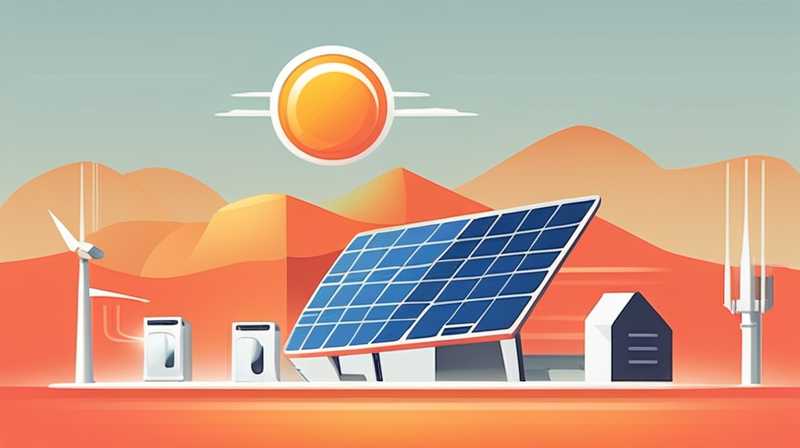 How to use wasteland to develop solar energy