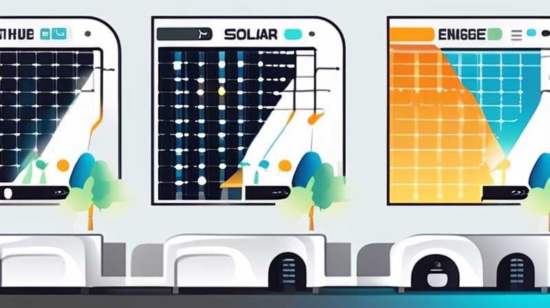 Why should solar energy be discharged?