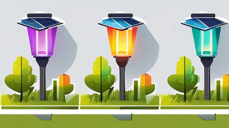 How to install solar lights in the ground