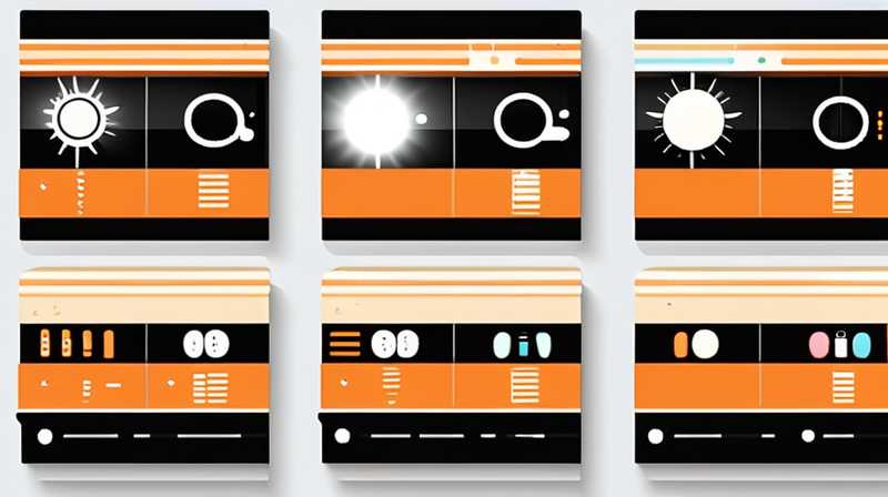 How to set the timer of solar charging light