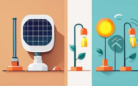 How to install solar panel lamps