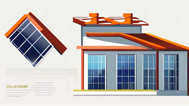 How to hoist solar energy to the roof