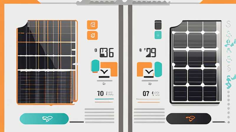 How to calculate the power of solar energy