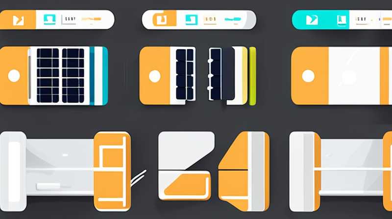 How many volts does a solar street light carry a battery?