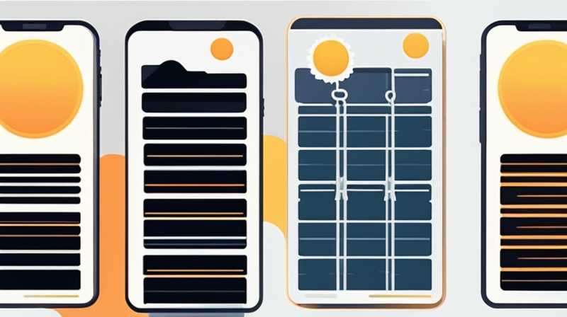 How to use the monitoring solar light