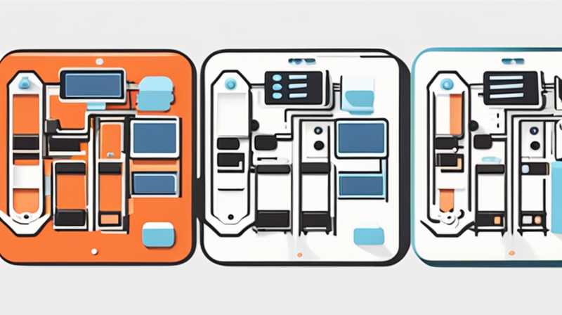 How to disassemble the solar control panel