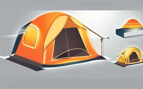 How to turn off the outdoor solar light of the tent