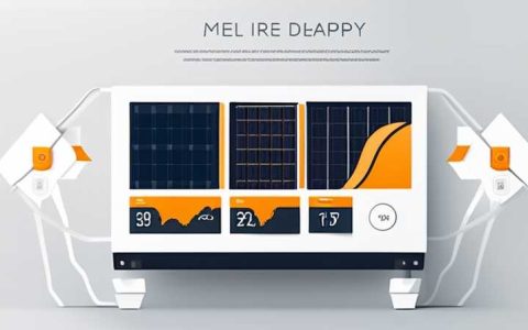 How does the solar display display