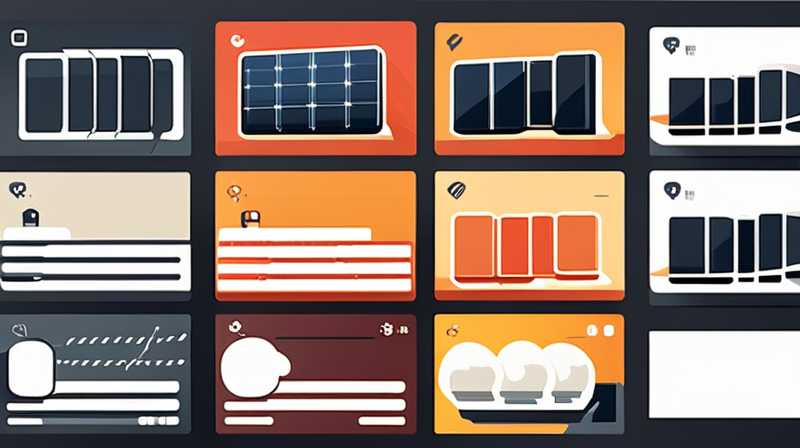 What is the structure of solar light online?