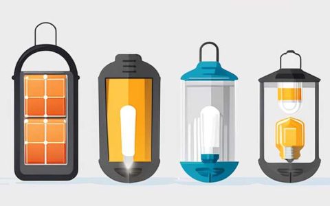 What is the name of a portable solar light?