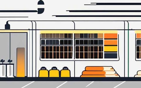 How to install solar lights in a large warehouse