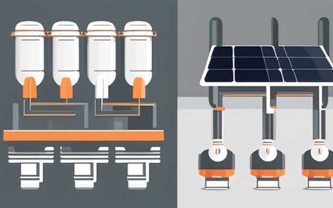 How to connect solar tubes with motors