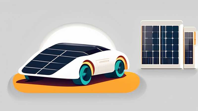 How long does it take to install a solar-powered battery car?