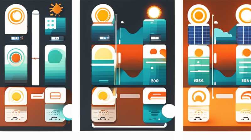 How to increase the solar setting temperature