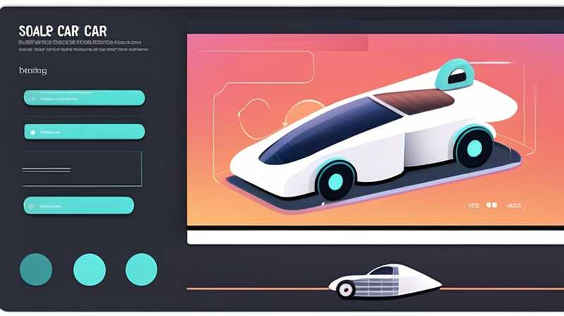 How to build a solar car video tutorial