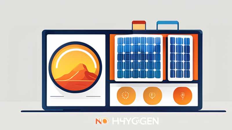 What changes does solar energy make when it uses hydrogen nuclei?