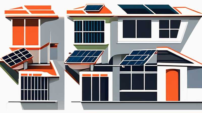 How to dismantle solar panels on a building