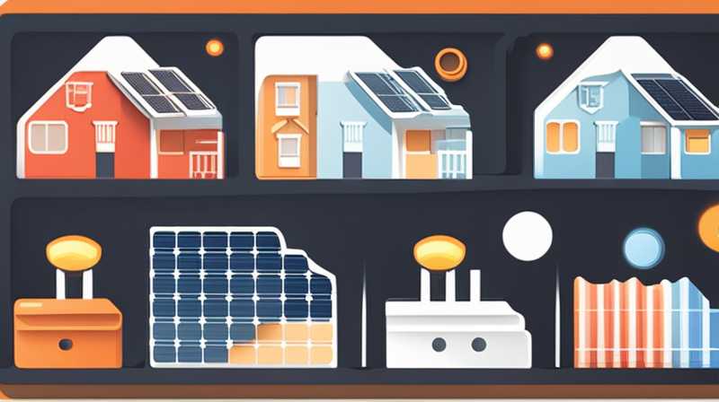 How much does the solar lights installed by the government cost?