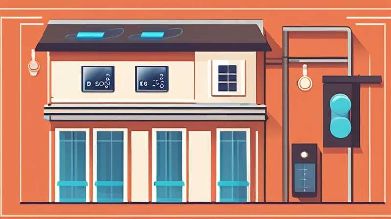 How much electricity does a solar lighting generate?